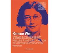 L'Enracinement - Prélude à une déclaration des devoirs envers l'être humain - Simone Weil - L'alchimiste Les Eds - broché - Essai
