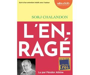 L'Enragé Livre audio 1 CD MP3 - Suivi d'un entretien avec l'auteur - Sorj Chalandon - Audiolib - Texte lu (CD) - Textes lus CD