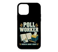L'enregistrement des Travailleurs du sondage Assist Vérifier la Conception des élections Coque pour iPhone 12 Mini