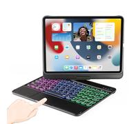 LENRICH Étui pour iPad Pro 11" avec clavier 2022, iPad Air 5e génération 10,9", iPad Air 4e génération, iPad Pro 11" 1e/2e/3e/4e 2021