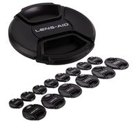 Lens-Aid Bouchon d'objectif d'appareil Photo : Capuchon de Rechange Compatible avec Canon, Nikon, Fujifilm, Olympus, Sony, Panasonic, Pentax, etc.