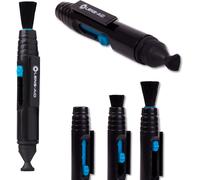 Lens-Aid Double Cleaning Pen with Brush and 2 Velvet Pads for Cleaning Lenses, Lenses, Filters, Camera, DSLR