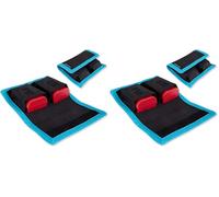 LENS-AID Étui Batterie Appareil Photo - Sac Rangement pour 2 Piles - Résistant à l’Eau, Compact, avec Poche Zip - Compatible avec Canon, Nikon, Sony, Fuji, GoPro, DJI, AA/AAA (Lot de 2)