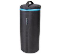 Lens-Aid Housse pour Objectif avec Fermeture éclair - Étui rembourré Cordura avec Boucle Ceinture - pour objectifs Standards, compacts ou téléobjectifs - Taille: XXL (12×35 cm)