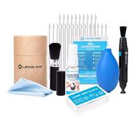 Lens-Aid Kit de Nettoyage Appareil Photo 8 en 1 - Soufflet, Brosse, Stylo, Liquide, Chiffon Microfibre, Bâtonnets - pour Objectifs, Lentilles, Capteurs, DSLR, Boîte Incluse