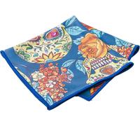 Lens-Aid Microfibre Cloth Premium Design: 30 x 30 cm and Non-Fluffy, with Pattern, Optician Quality for Glasses, Screen, Camera, Lens, Car Windows, Mobile Phone