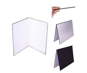 LENS-AID Réflecteur V-Flat Pliable Studio Photo A4 Carton