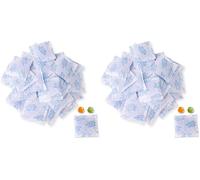 Lens-Aid Sachets Silica Gel 10g x 30 pièces - Déshydratant Réutilisable avec Indicateur Orange/Vert, Anti-Humidité pour Caméra, Aliments, Armoire, Filament 3D, Chaussures (Lot de 2)
