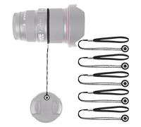 Lens-AID Support Bouchon Objectif avec Cordon Lens Cap - Lot de 5