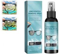 Lens Cleaner, Lens Scratch Remover Repairs Scratches, Eyeglass Scratch Remover for Lenses, Eyeglass Cleaner Spray, Blurred Lenses, and Glass Polish Renovation, Non-Scratching & Non-Streaking 100ml (1)