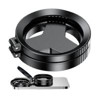 Lens de Filtre magnétique - Adaptateur Rotatif pour la Photographie des Smartphones | Verre PP avec Anneau Anti-Glare 52 mm, 5.2x5.2x1cm, Accessoire pour Portraits, Architecture, Rue, 2.05x2.05x0.39