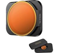 Lens Filter For Dji Air 2s Lens Filter Optical Glass Cnc Aluminum Alloy Protection Accessories (Nd64-Pl)-Marque Générale