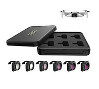 Lens Filter Set Compatible with DJI Mini 4K/Mini 2/Mavic Mini/Mini SE/Mini 2 SE Accessories 6Pcs Filter Combo Multi Coated Filters Camera Lens (CPL MCUV ND4 ND8 ND16 ND32)