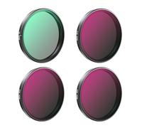 Lens Filter Set for DJI Action 3/4/5pro, CPL ND8 ND16 ND32 ND64 Filters, Lens Protective Protector Cover (pour CPL+ND16+ND32+ND64)