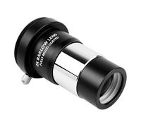 Lens for Telescope, 1.25-inch Fully Coated Thread Camera Connect Interface, 2X Magnification Astronomical Telescope Eyepiece, Optical Lens for Stargazing and Astronomy