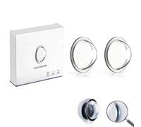 Lens Guards Lot de 2 lentilles de protection pour caméra de voiture 360° Protection intégrale anti-rayures et imperméable Design transparent haute transparence pour la plupart des caméras de véhicule