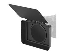 Lens Hood， Boîte Mate avec Pince réglable et Kit VND, Conception réglable de 67 à 82mm, Double Filtre Universel CPL ，Replacement
