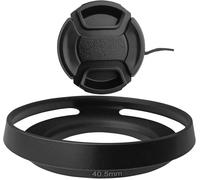 Lens Hood for Sony E PZ 16-50mm f/3.5-5.6 OSS Lens on Sony Alpha ZV-E10 ZV-1F ZV1F A6600 A6500 A6400 A6300 A6100 A6000 A5100 A5100 A5100 1.59 4 in 5000,Black,No