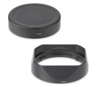 Lens Hood， Le Pare-Soleil carré en métal est conçu, Compatible avec Fujifilm XF 18mm F2 R et XF 60mm F2.4 R ，Replacement