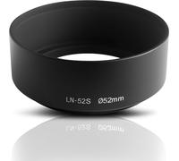 Lens Hood. Pare-Soleil à Visser en Aluminium. pour Les objectifs avec Une focale de 35mm et Plus. pour Canon Sony Nikon Fujifilm Olympus Pentax Leica Samsung Panasonic Tamron Sigma (52mm).[G367]