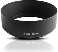 Lens Hood. Pare-Soleil à Visser en Aluminium. pour Les objectifs avec Une focale de 35mm et Plus. pour Canon Sony Nikon Fujifilm Olympus Pentax Leica Samsung Panasonic Tamron Sigma (62mm).[G686]