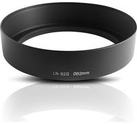 Lens Hood. Pare-Soleil à Visser en Aluminium. pour Les objectifs avec Une focale de 35mm et Plus. pour Canon Sony Nikon Fujifilm Olympus Pentax Leica Samsung Panasonic Tamron Sigma (82mm).[G902]
