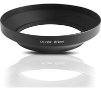 Lens Hood. Pare-Soleil avec Filetage pour objectifs Grand Angle. Fabriqué en métal de Haute qualité. pour Nikon Sony Canon Olympus Fujifilm Tokina Sigma Tamron Panasonic Leica (72mm).[G544]