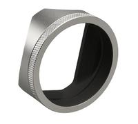 Lens Hood， Pare-Soleil carré en métal avec Anneau Adaptateur 49mm, baïonnette, Compatible avec l'appareil Photo Fujifilm Fuji X100VI X100V ，Replacement