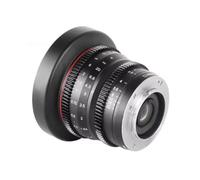 Lens, Objectif cinéma 8 mm T2.9 Micro 4/3 Mini Prime à Faible Distorsion, Compatible avec Les appareils Photo Olympus Panasonic Lumix M43 MFT BMPCC,for Camera