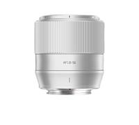 Lens, Objectif d'appareil Photo à Grande Ouverture AF 56 mm F1.8, Compatible avec Sony E Fujifilm XF Nikon Z Mount Zve10 A7rIII,for Camera(Silver,Z)
