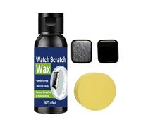 Lens Scratch Polishing, Mirror Scratch Repair Wax, 100g Paste with Buffing Pad, Advanced Synthetic Restoration Compound, Clear Finish with Protective Layer, Window Restoration for Eyeglass