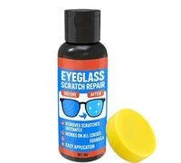 Lens Scratch Removal Spray, Spray Nettoyant Lunettes de Vue, Liquide De Réparation De Verres Lunettes, Nettoyant Lunette, Produit Lentille, Sprays D'elimination Des Rayures De Lunette, 30 g