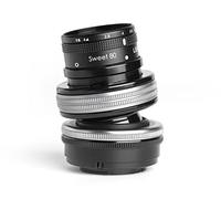 LensBaby - Composer Pro II avec double verre II pour Sony E - Version améliorée - Compatible avec tous les objectifs Optic Swap actuels et anciens - Diaphragme réglable manuellement