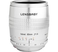 Lensbaby Velvet 85 Canon RF (Argent)