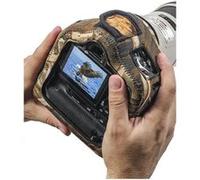 Lenscoat bodyguard camouflage compact cb pour boitier reflex avec grip Noir G