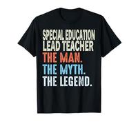 L'enseignant principal de l'éducation spécialisée Man The Myth The Legend T-Shirt