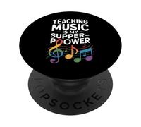 l'enseignement Amusant de la Musique est Mon Super Dicton PopSockets PopGrip Adhésif
