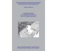 L'Enseignement de Grigori Grabovoi “Sur le Corps humain”