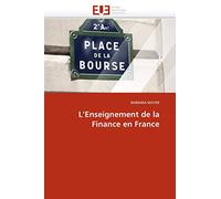 L''enseignement de la finance en france