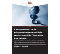 L'enseignement de la géographie comme outil de renforcement de l'éducation aux valeurs