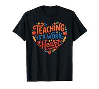 l'enseignement de la Saint-Valentin est Une œuvre de cœur, Un Professeur de Retour à l'école T-Shirt