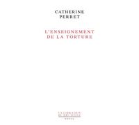 L'Enseignement de la torture Réflexions sur Jean Améry - Catherine Perret - Seuil - broché - Essai