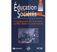 L'enseignement de l'économie Conflits, débats et controverses - Collectif - De Boeck Supérieur - broché - Revue