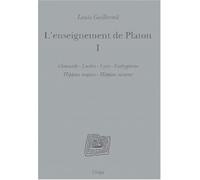 L'enseignement De Platon - Volume 1