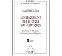 L'enseignement Des Sciences Mathématiques - Commission De Réflexion Sur L'enseignement Des Mathématiques