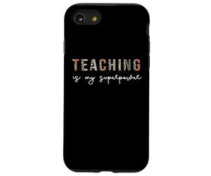 l'enseignement est Mon Super Pouvoir, éducateur, appréciation des Enseignants Coque pour iPhone SE (2020) / 7/8