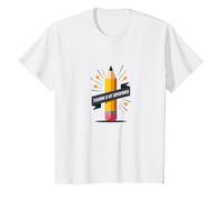 l'enseignement est Mon Super Pouvoir : éducateur inspirant, Enseignant T-Shirt, Enfant, Blanc, 8 Ans