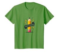 l'enseignement est Mon Super Pouvoir : éducateur inspirant, Enseignant T-Shirt, Enfant, Herbe, 8 Ans