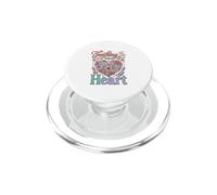 l'enseignement est Une œuvre de cœur Journée Internationale des Enseignants PopSockets PopGrip pour MagSafe