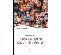 L'enseignement social de l'Eglise (2025)